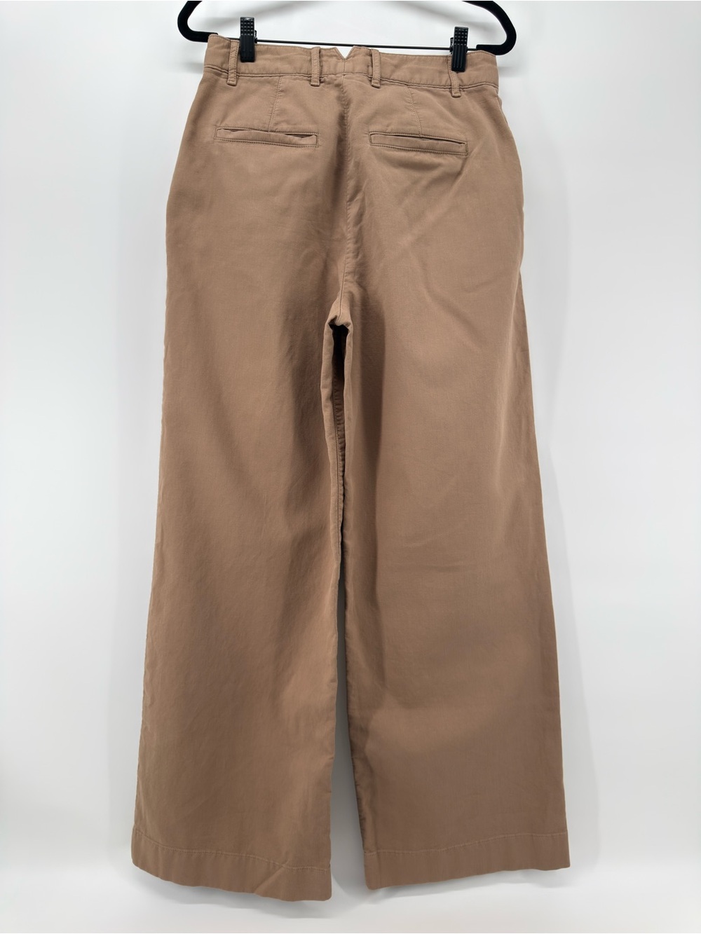 Outerknown Summerland Trouser 27 chestnut brown office tailored old money - Picture 5 of 12